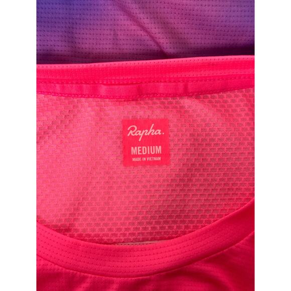Rapha Cycling Shirt Medium Womens EF Technical Pink Gradient - Picture 8 of 10